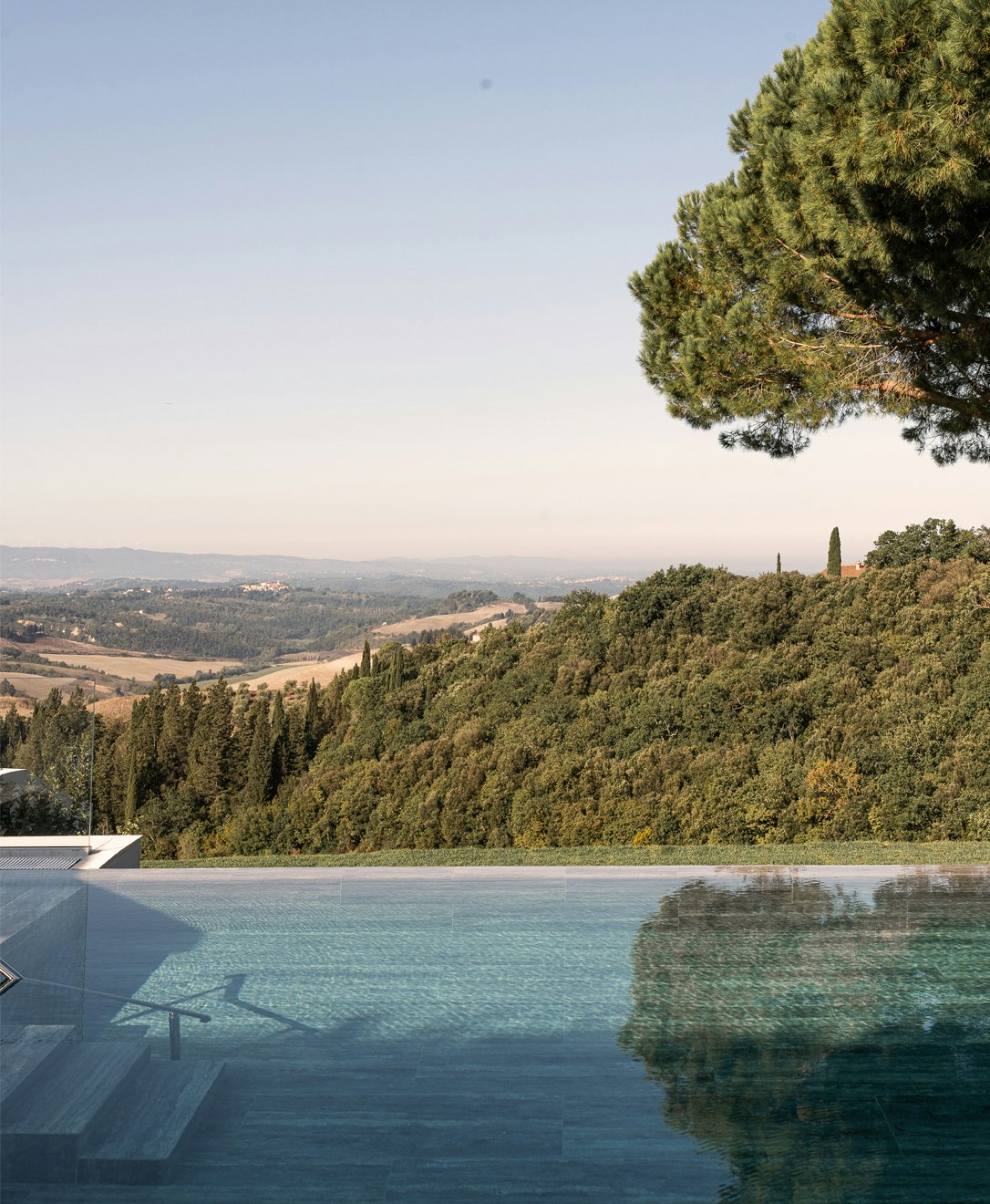 Luxury spa hotel and resort at Castelfalfi in Tuscany